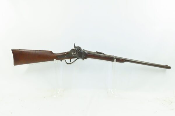 CIVIL WAR Antique U.S. SHARPS NEW MODEL 1863 .52 Perc. Saddle Ring CARBINE  ICONIC Carbine in Original Percussion Configuration - Image 3