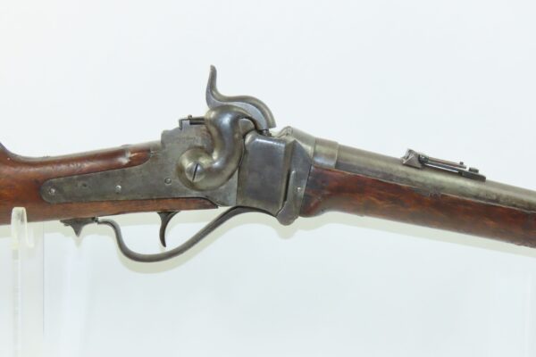 CIVIL WAR Antique U.S. SHARPS NEW MODEL 1863 .52 Perc. Saddle Ring CARBINE  ICONIC Carbine in Original Percussion Configuration - Image 5