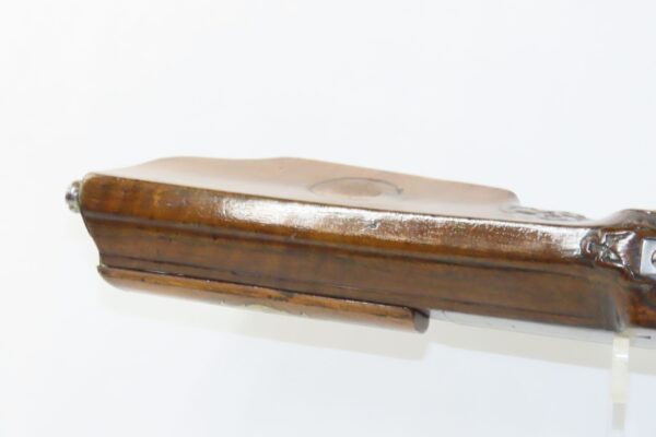 Antique GERMANIC WHEELLOCK RIFLE with SERPENTINE ENGRAVING .54 Caliber 1700s Fascinating European 17th / 18th Century Weapon - Image 11