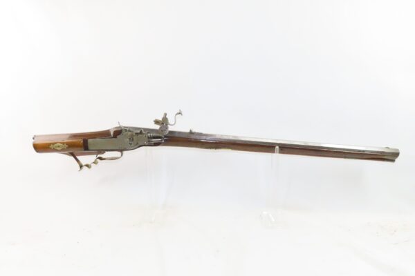 Antique GERMANIC WHEELLOCK RIFLE with SERPENTINE ENGRAVING .54 Caliber 1700s Fascinating European 17th / 18th Century Weapon - Image 3