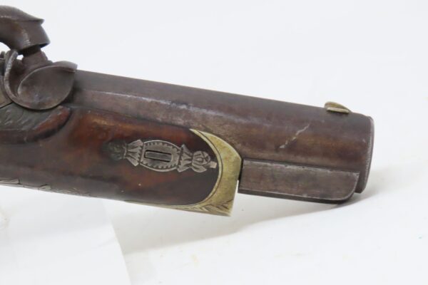 GOLD Banded & SILVER Mounted Antique DERINGER Perc. Pistol KILLED LINCOLN   Henry Deringer’s Famous 1850s Pocket Pistol - Image 6