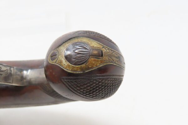 GOLD Banded & SILVER Mounted Antique DERINGER Perc. Pistol KILLED LINCOLN   Henry Deringer’s Famous 1850s Pocket Pistol - Image 14