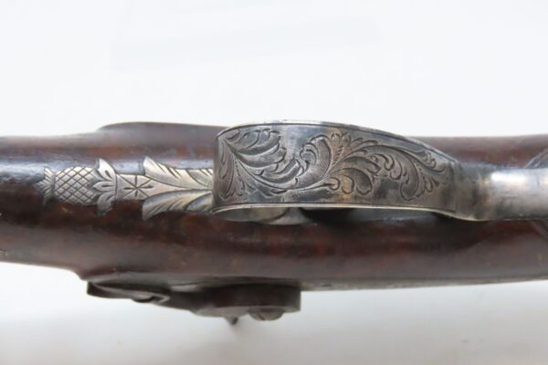 GOLD Banded & SILVER Mounted Antique DERINGER Perc. Pistol KILLED LINCOLN   Henry Deringer’s Famous 1850s Pocket Pistol - Image 15