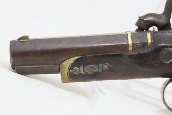 GOLD Banded & SILVER Mounted Antique DERINGER Perc. Pistol KILLED LINCOLN   Henry Deringer’s Famous 1850s Pocket Pistol - Image 20