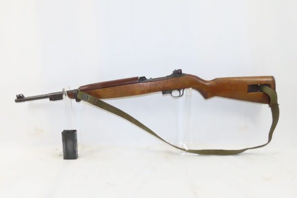 1943 World War II US STANDARD PRODUCTS M1 Carbine .30 Caliber Rock-Ola WW2  U.S. MILITARY Semi-Automatic Rifle with SLING - Image 3