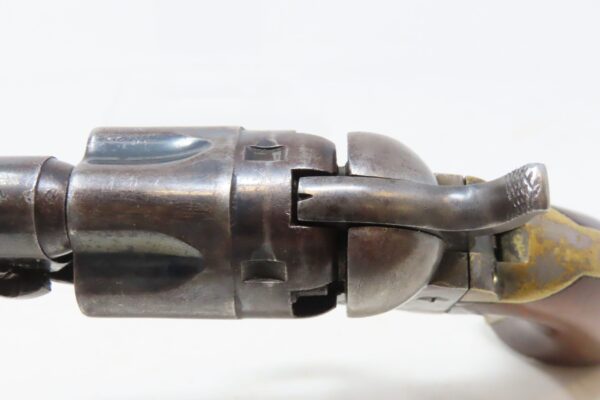 FINE Cased CIVIL WAR Era Antique COLT M1862 .36 Percussion POLICE Revolver  Mid-Civil War 1863 PRODUCTION with ACCESSORIES - Image 12
