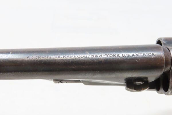 FINE Cased CIVIL WAR Era Antique COLT M1862 .36 Percussion POLICE Revolver  Mid-Civil War 1863 PRODUCTION with ACCESSORIES - Image 13