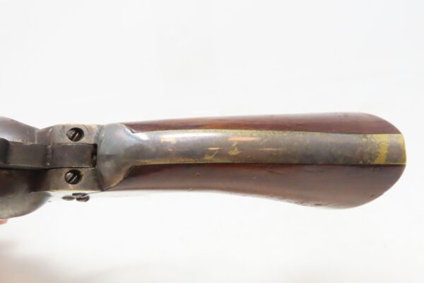1863 CIVIL WAR / WILD WEST Antique MANHATTAN .36 Percussion “NAVY” Revolver Third Series w/Multi-Panel ENGRAVED CYLINDER SCENE - Image 7