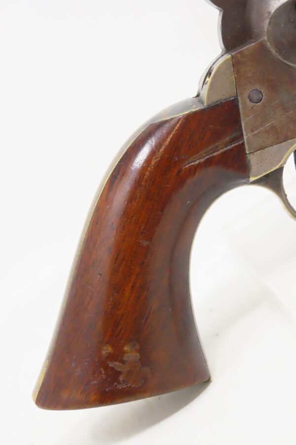 1863 CIVIL WAR / WILD WEST Antique MANHATTAN .36 Percussion “NAVY” Revolver Third Series w/Multi-Panel ENGRAVED CYLINDER SCENE - Image 18
