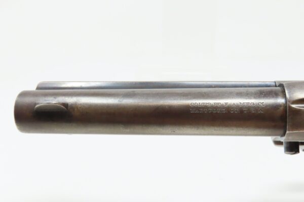 Antique Large Frame COLT M1878 FRONTIER .44-40 DOUBLE ACTION ARMY Revolver ROBUST & RELIABLE .44 WCF Caliber Colt Made in 1889 - Image 10
