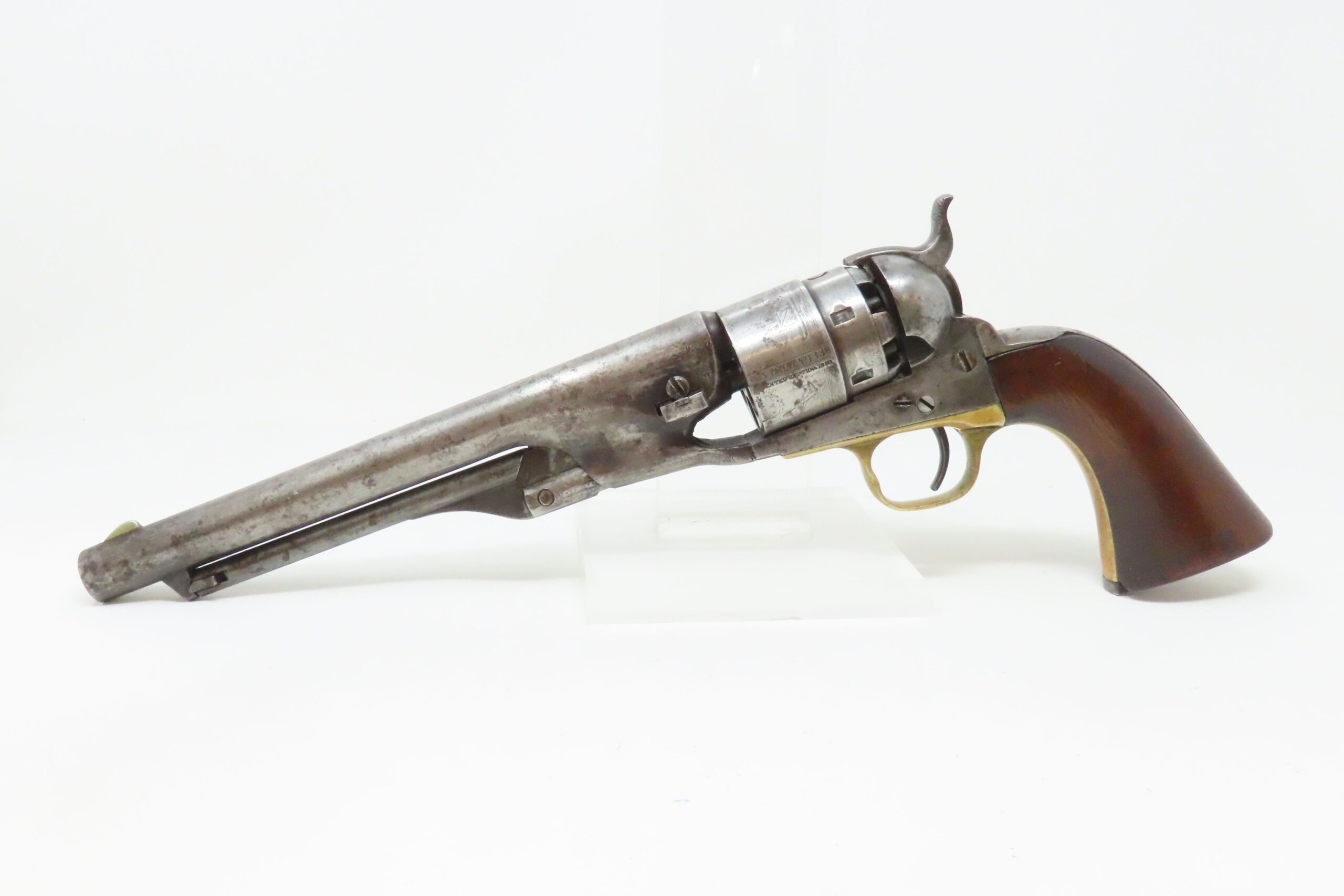 CIVIL WAR SURGEON NY 47th & 44th Antique U.S. COLT Model 1860 ARMY Revolver Dr. Morris Wellington Townsend of Bergen, NY - Image 3