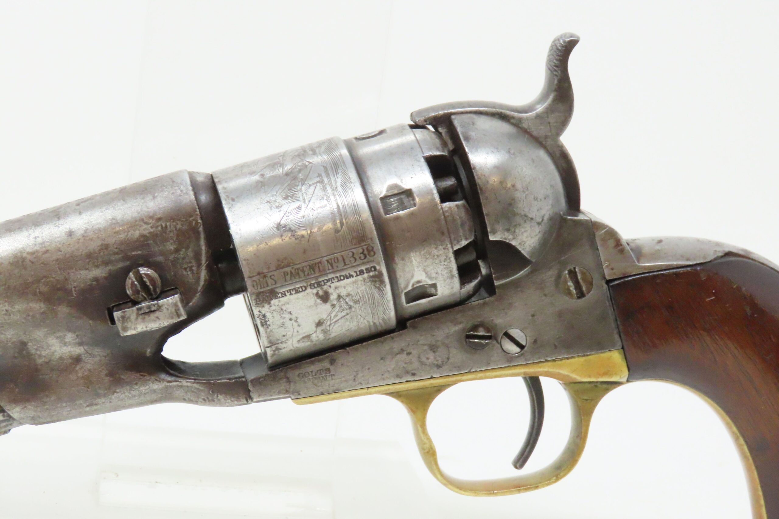 CIVIL WAR SURGEON NY 47th & 44th Antique U.S. COLT Model 1860 ARMY Revolver Dr. Morris Wellington Townsend of Bergen, NY - Image 5