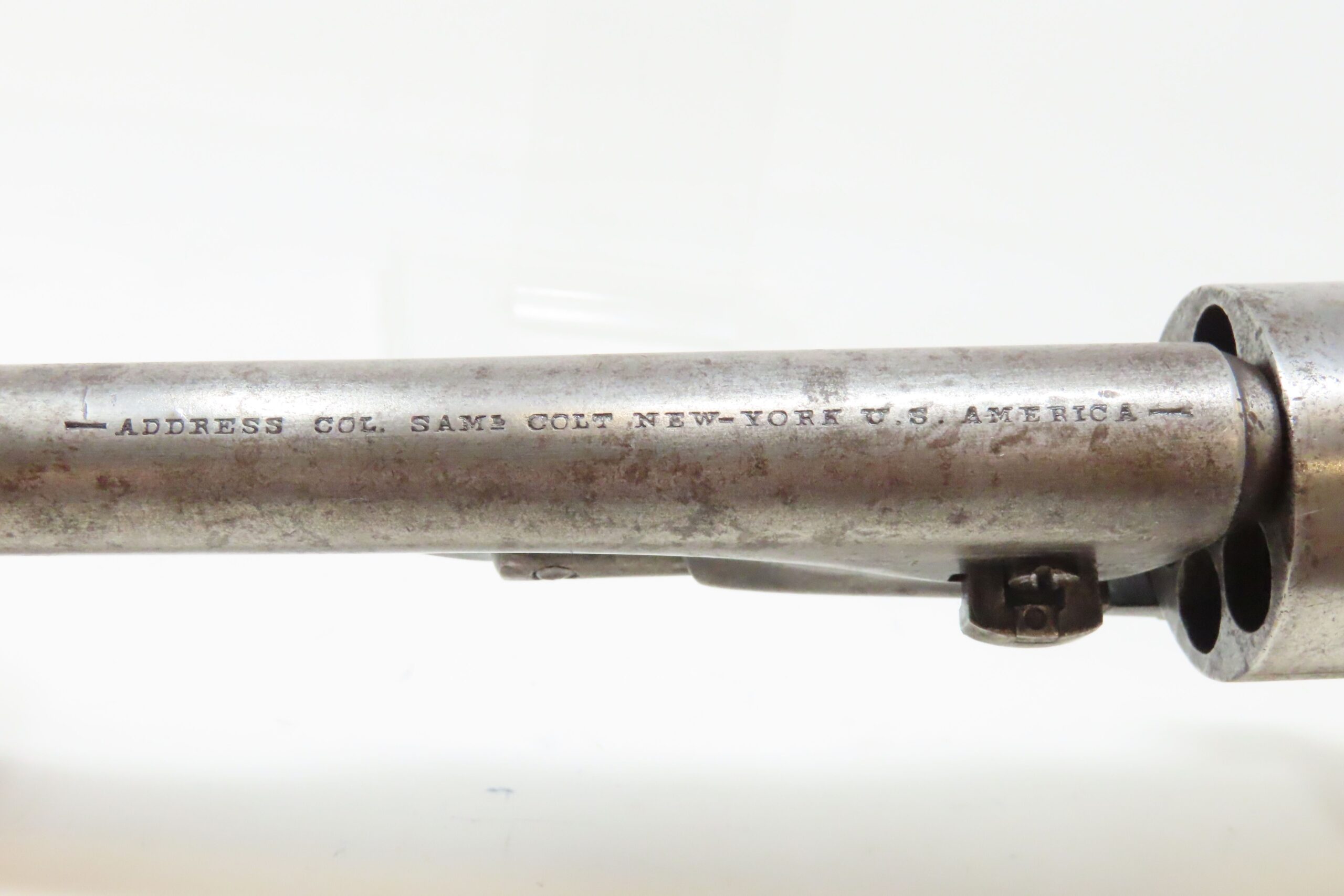 CIVIL WAR SURGEON NY 47th & 44th Antique U.S. COLT Model 1860 ARMY Revolver Dr. Morris Wellington Townsend of Bergen, NY - Image 10