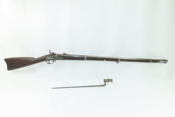 Scarce CIVIL WAR Era Antique E. ROBINSON U.S. M1861 Rifle-MUSKET w/BAYONET  1864 Dated .58 Caliber Contract Model Musket - Image 3