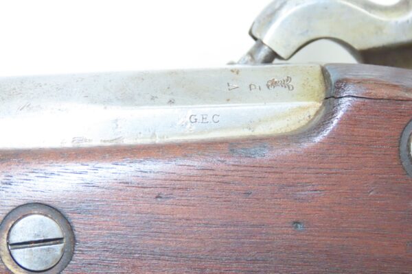 Scarce CIVIL WAR Era Antique E. ROBINSON U.S. M1861 Rifle-MUSKET w/BAYONET  1864 Dated .58 Caliber Contract Model Musket - Image 16