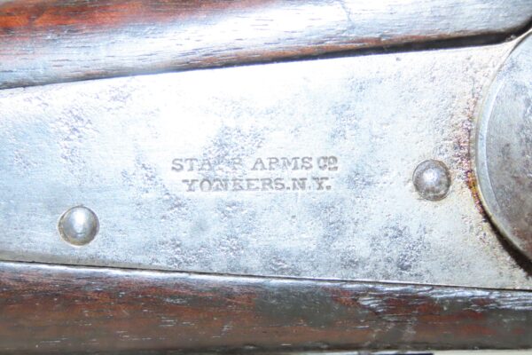 1st ARKANSAS Antique CIVIL WAR STARR ARMS Co Percussion SADDLE RING Carbine Breech Loading Percussion UNION CAVALRY CARBINE - Image 7