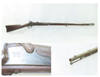 CIVIL WAR Antique U.S. ALFRED JENKS & Son “BRIDESBURG” M1861 Rifle-Musket U.S. CONTRACT Model w/ “BRIDESBURG” Lock Dated 1863