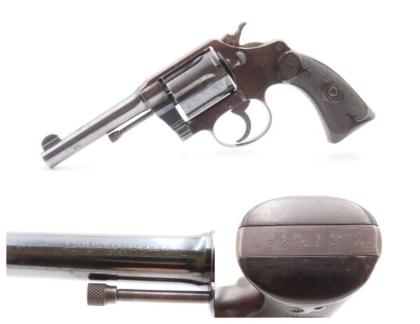 1909 WELLS FARGO Marked COLT POLICE POSITIVE .38 Special DA Revolver C&R    VERY NICE Historic Colt Marked “W.F. & Co. A 202”