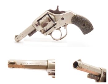 Nice IVER JOHNSON ARMS Double Action “BOSTON BULL-DOG” .32 RF Revolver C&R  Circa the Early 1900s in Fitchburg, Massachusetts