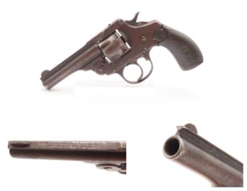 IVER JOHNSON Arms & Cycle Works .32 Top Break Double Action C&R Revolver    Small Early 20th Century Conceal & Carry Revolver