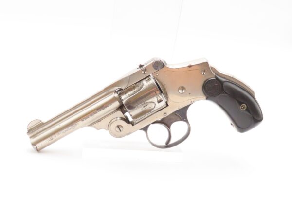 FINE New Departure SMITH & WESSON .38 Safety Hammerless C&R LEMON SQUEEZER  5th Model S&W SELF DEFENSE Hammerless Revolver - Image 3