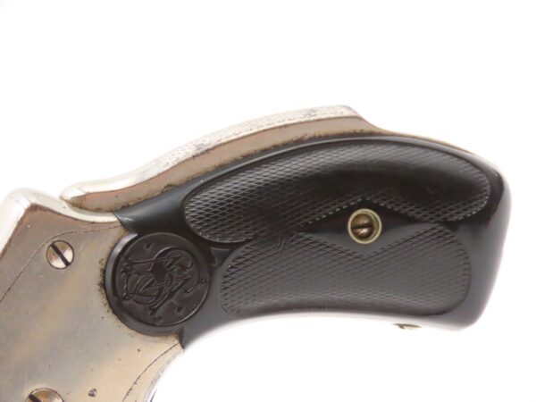 FINE New Departure SMITH & WESSON .38 Safety Hammerless C&R LEMON SQUEEZER  5th Model S&W SELF DEFENSE Hammerless Revolver - Image 4