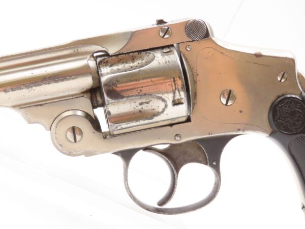 FINE New Departure SMITH & WESSON .38 Safety Hammerless C&R LEMON SQUEEZER  5th Model S&W SELF DEFENSE Hammerless Revolver - Image 5