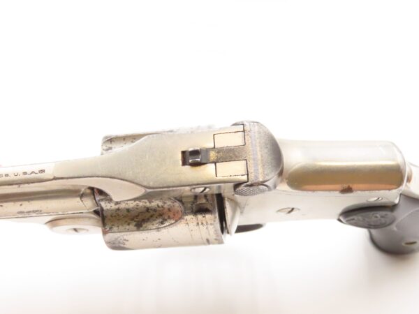 FINE New Departure SMITH & WESSON .38 Safety Hammerless C&R LEMON SQUEEZER  5th Model S&W SELF DEFENSE Hammerless Revolver - Image 9