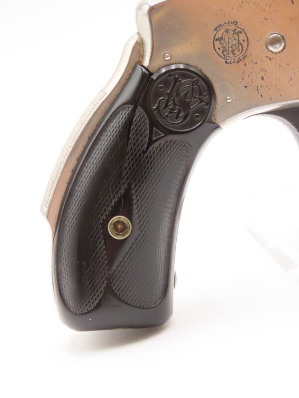 FINE New Departure SMITH & WESSON .38 Safety Hammerless C&R LEMON SQUEEZER  5th Model S&W SELF DEFENSE Hammerless Revolver - Image 17