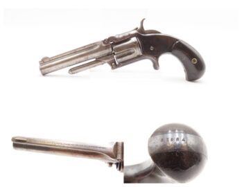 WILD WEST Antique SMITH & WESSON Number 1-1/2 .32 RF “NEW MODEL” Revolver   FRONTIER .32 Caliber Rimfire Spur Trigger