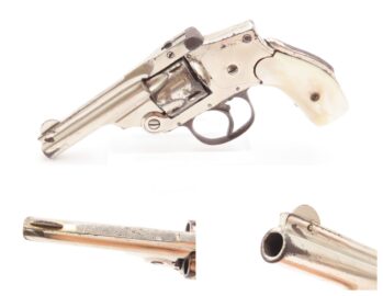 SPANISH “Secret Service Special” Top Break .32 DOUBLE ACTION C&R Revolver   NICKEL FINISH Top Break CONCEAL & CARRY Revolver