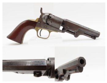 ANTEBELLUM Pre-CIVIL WAR Antique COLT M1849 POCKET .31 PERCUSSION Revolver  WILD WEST/FRONTIER SIX-SHOOTER Made In 1860