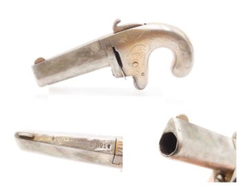 ENGRAVED Antique COLT 1st Model GOLD .41 RF Derringer WILD WEST/FRONTIER    Only 6,500 Made of this Desirable Iron Frame Colt Pistol