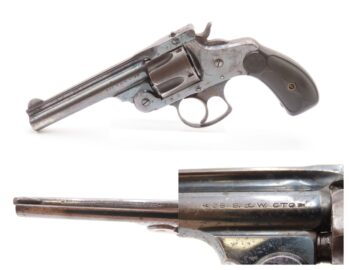 Nice SMITH & WESSON .38 DOUBLE ACTION Top Break SELF DEFENSE Revolver C&R   Smith & Wesson’s DA CONCEAL & CARRY Revolver