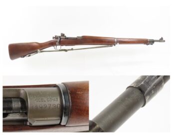 WORLD WAR II U.S. Remington M1903A3 Bolt Action C&R INFANTRY Rifle .30-06   Made in 1943 w/ “R.A. / FLAMING BOMB / 2-43” Barrel