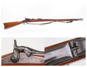 1889 mfg. Antique U.S. SPRINGFIELD M1884 TRAPDOOR .45-70 Rifle INDIAN WARS  U.S. MILITARY Rifle WESTWARD EXPANSION w/SLING
