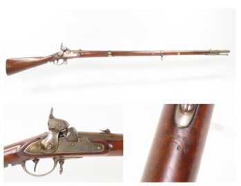 RARE 1 of 300 NEW YORK CONTRACT WARD TAPE PRIMER WHITNEY Model 1812 MUSKET STATE of NEW YORK Contracted Conversion Musket