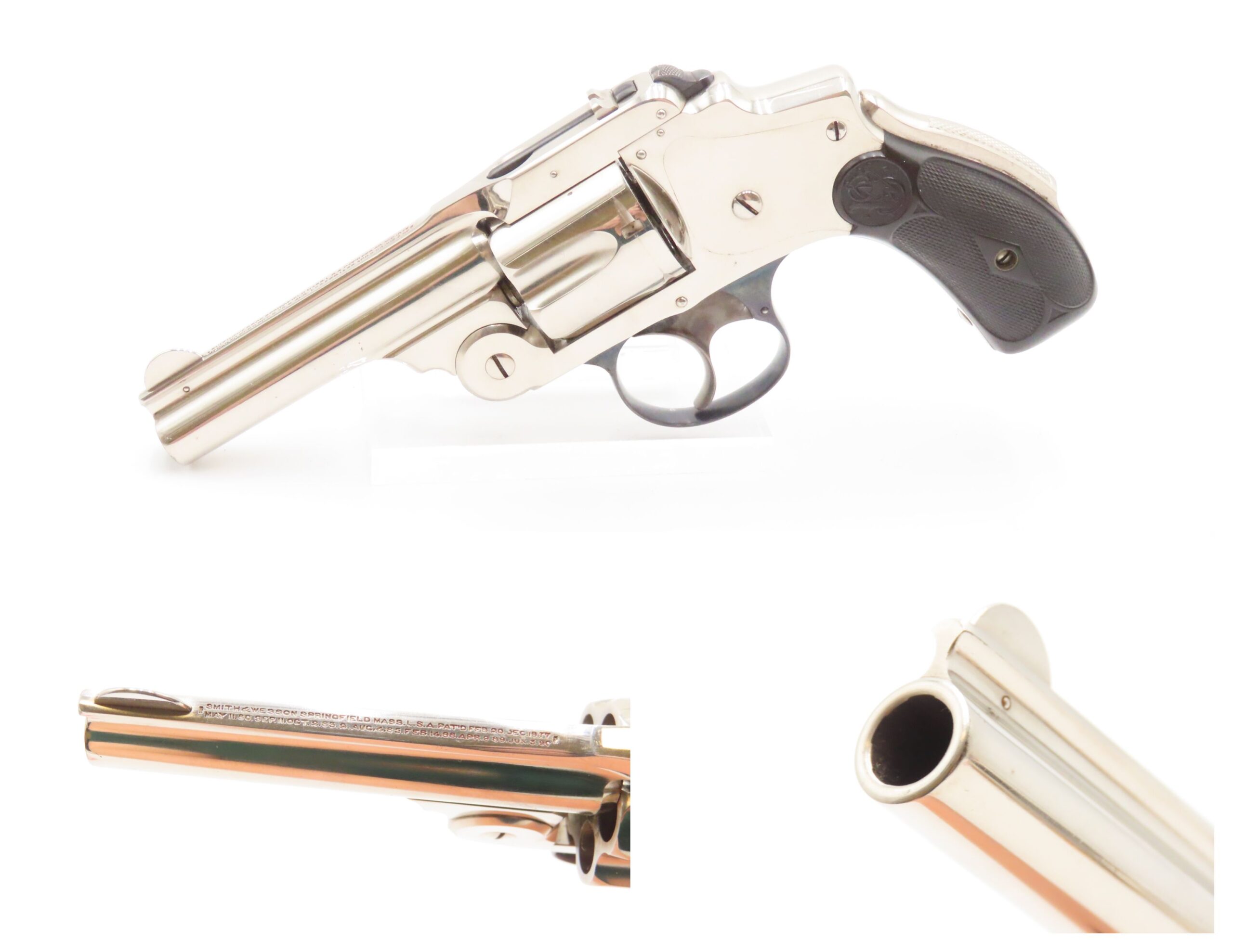 NEW DEPARTURE Antique SMITH & WESSON .38 Safety Hammerless
