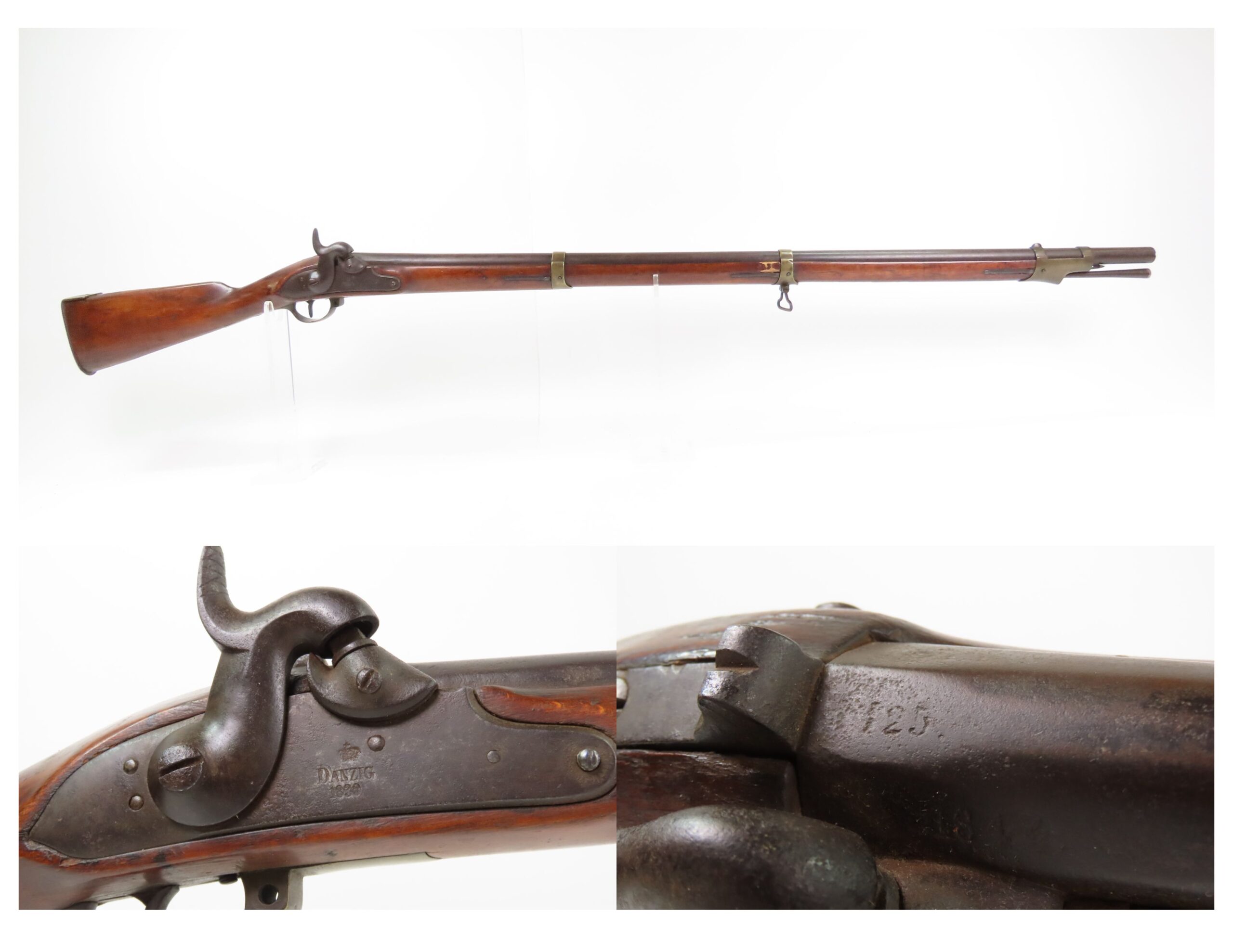 CIVIL WAR IMPORT 35th OH INFANTRY Danzig Prussian Model 1809