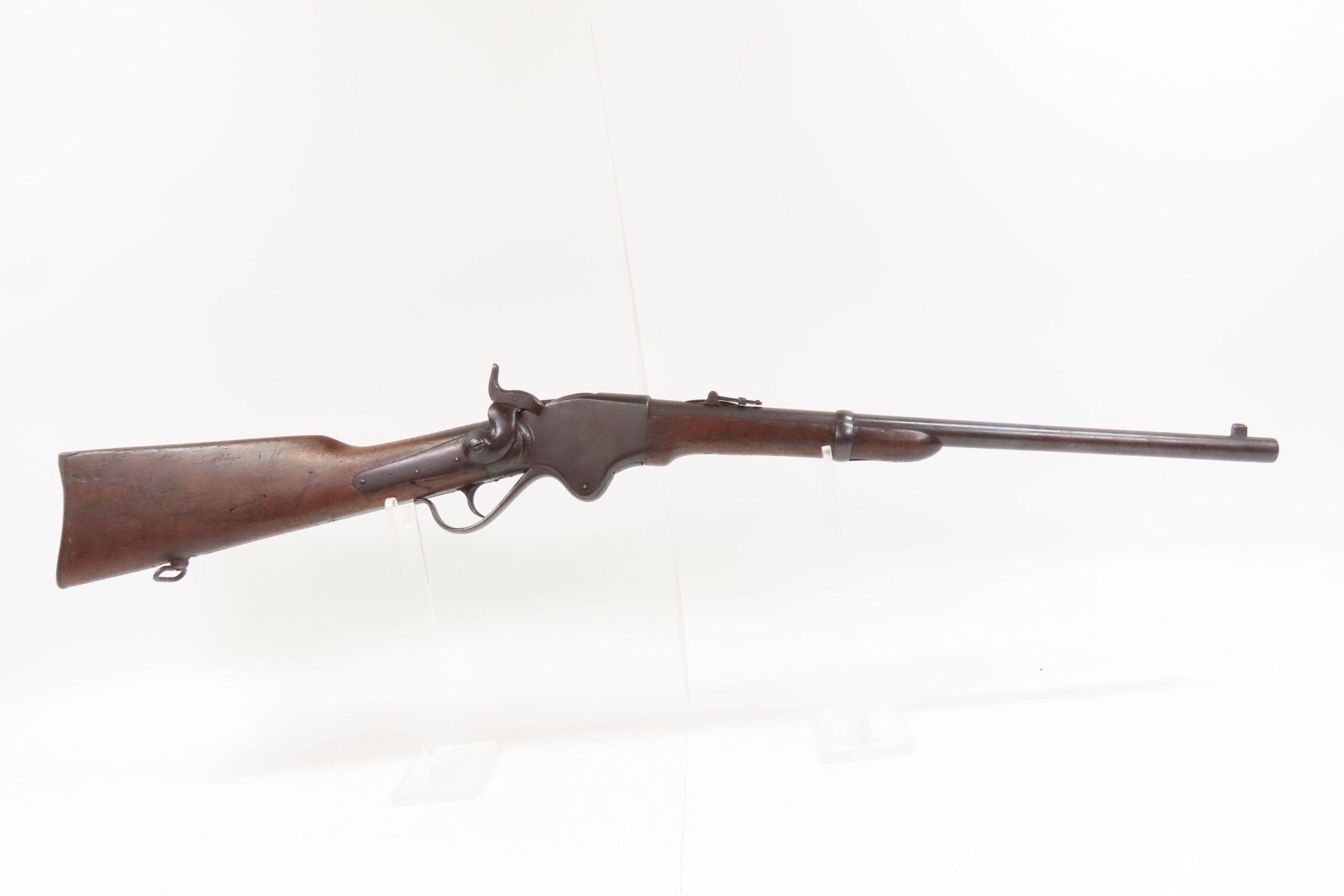INDIAN WARS/FRONTIER Antique SPENCER M1865 Repeating SADDLE RING CARBINE 1 of about 24,000 Post-Civil War Carbines Produced - Image 3