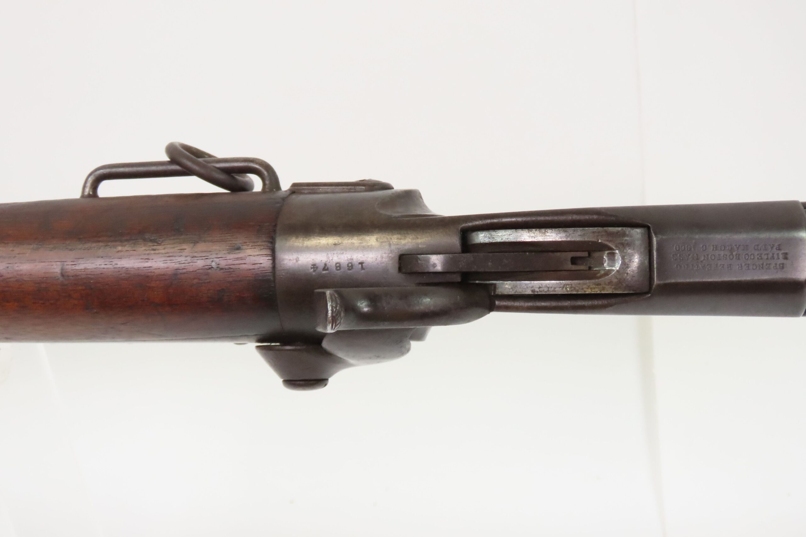 INDIAN WARS/FRONTIER Antique SPENCER M1865 Repeating SADDLE RING CARBINE 1 of about 24,000 Post-Civil War Carbines Produced - Image 14