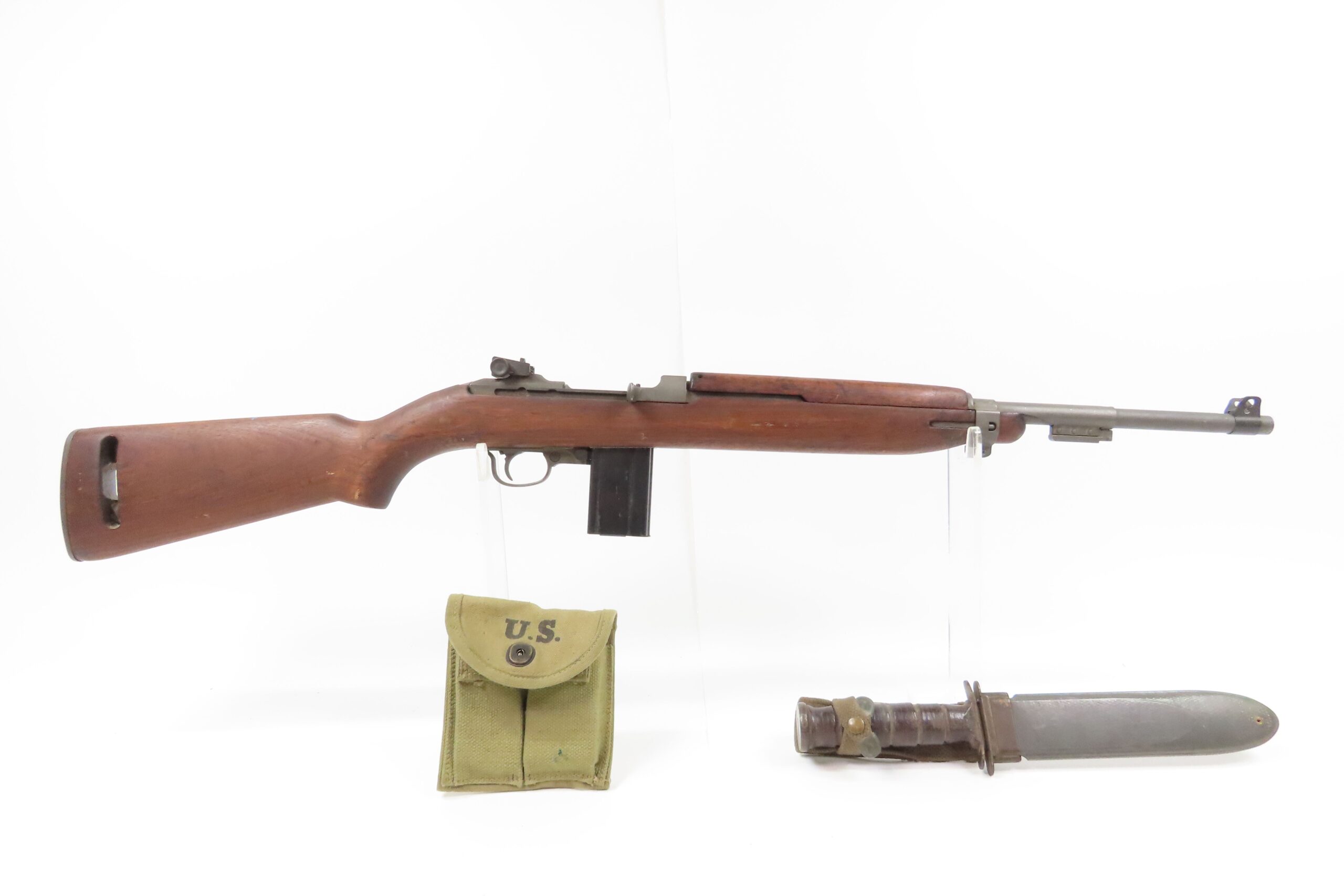 1943 mfr. World War II INLAND M1 Carbine with U.S.N. KA-BAR