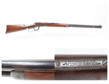 1922 mfg. WINCHESTER M94 .30 WCF Lever Action C&R HUNTING/SPORTING Rifle    Roaring Twenties REPEATING RIFLE in .30-30 Caliber