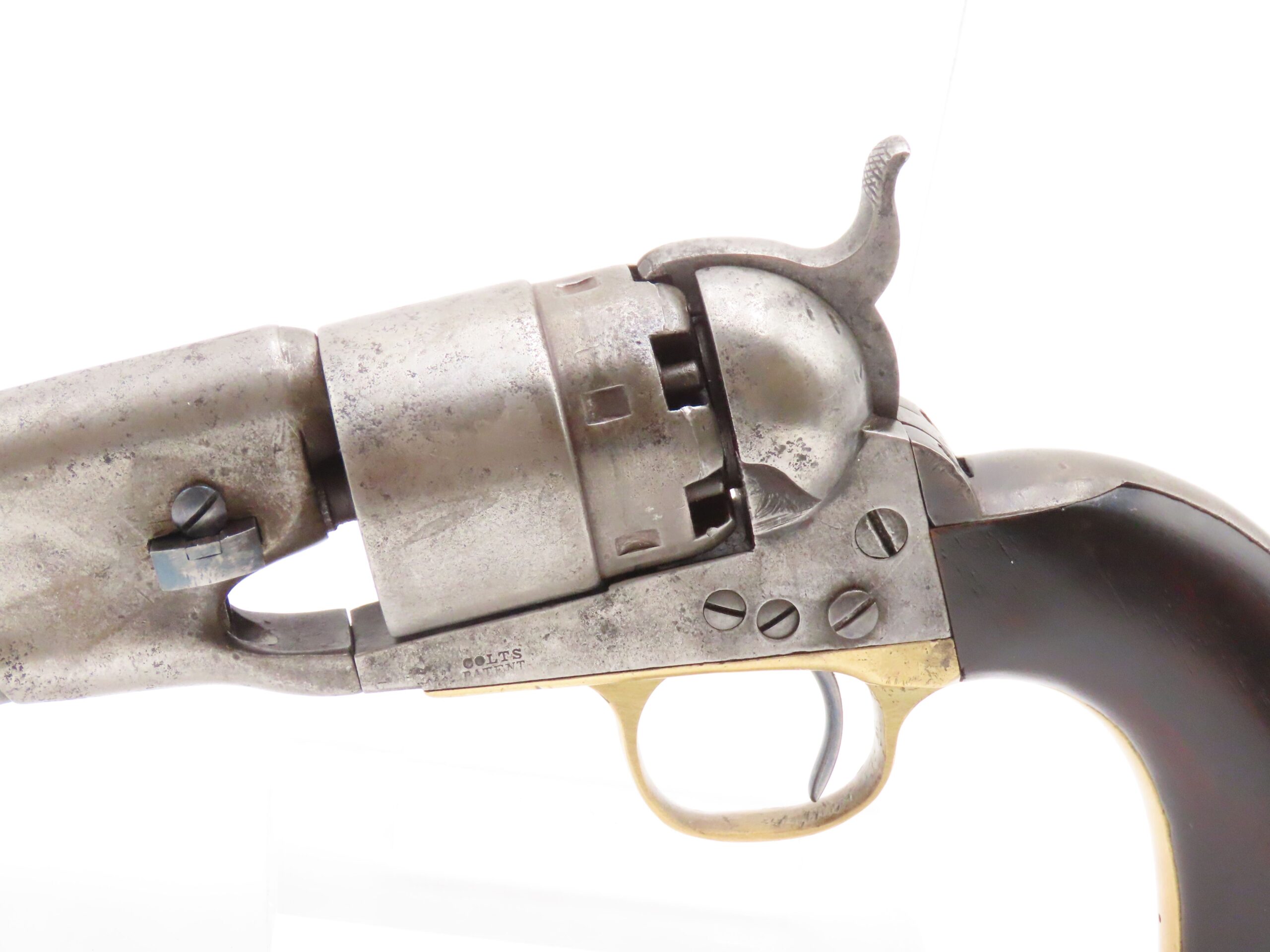 c1861 mfr. CIVIL WAR Antique COLT U.S. Model 1860 .44 4-SCREW ARMY