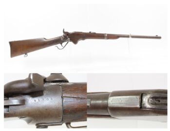 Iconic CIVIL WAR/FRONTIER Antique M1860 SPENCER SR Carbine “UNFORGIVEN” Early Repeater Famous During CIVIL WAR & WILD WEST