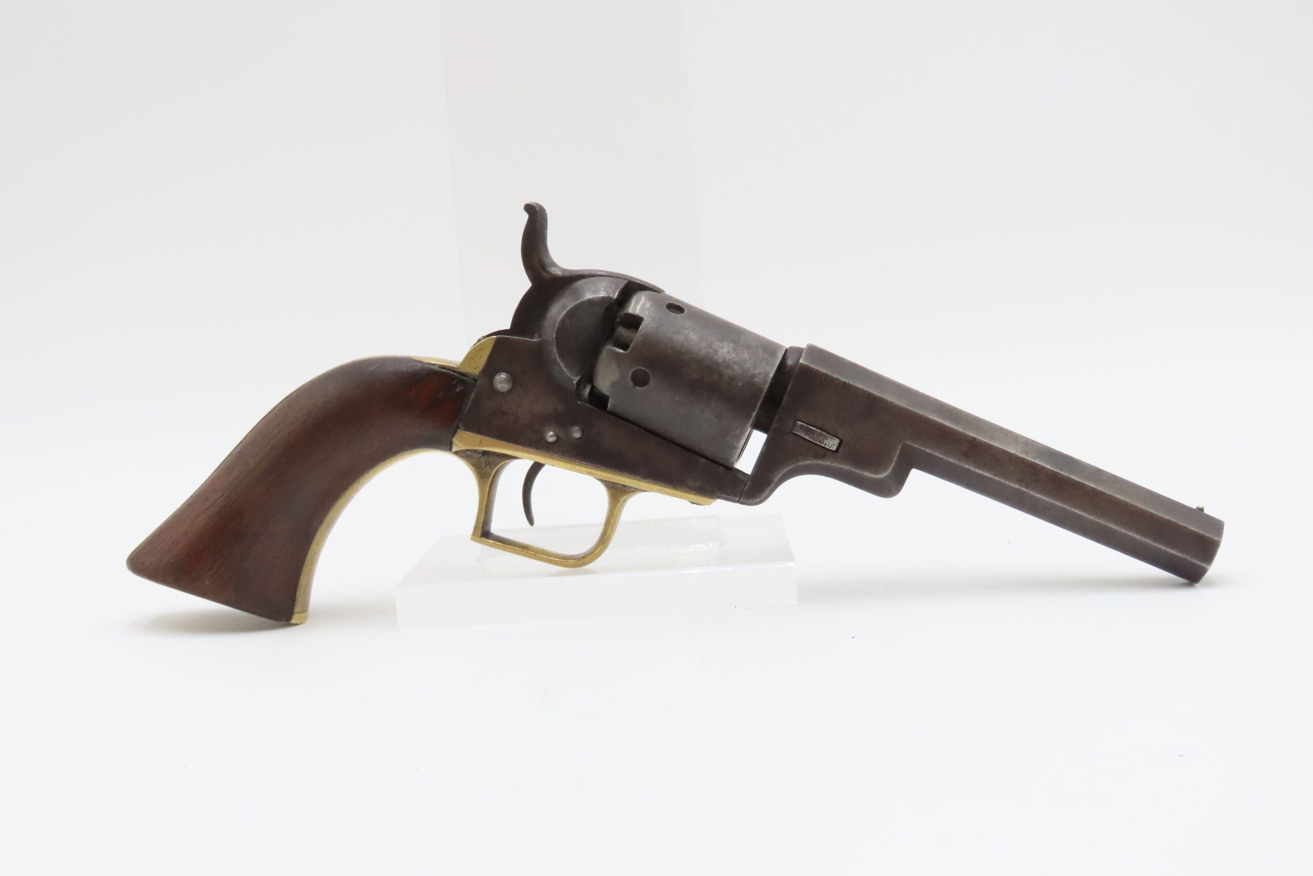 GOLD RUSH Era Antique COLT M1848 “BABY DRAGOON” Percussion POCKET Revolver EARLY PRODUCTION Known as the “GAMBLER’S FIFTH ACE” - Image 3