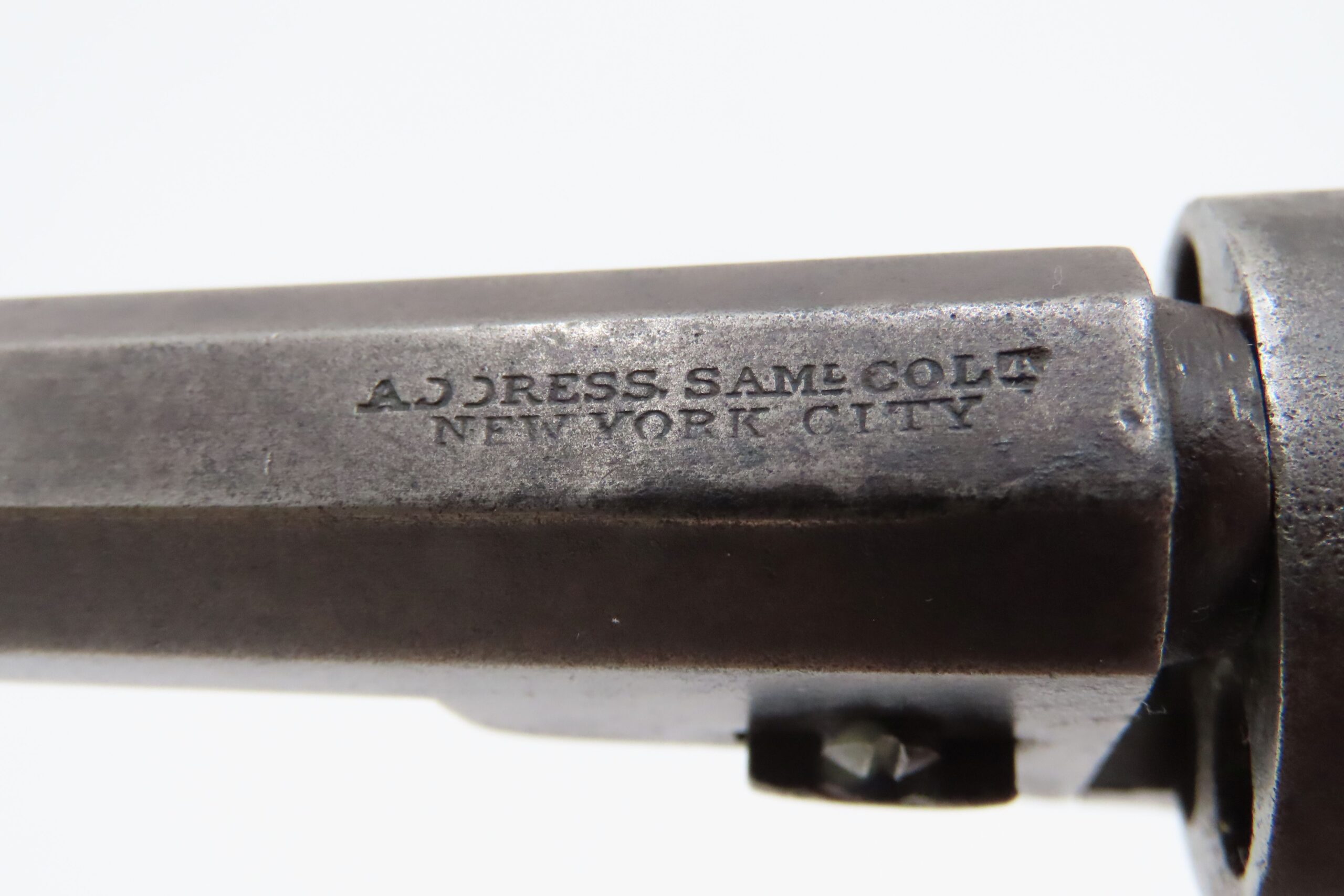 GOLD RUSH Era Antique COLT M1848 “BABY DRAGOON” Percussion POCKET Revolver EARLY PRODUCTION Known as the “GAMBLER’S FIFTH ACE” - Image 11