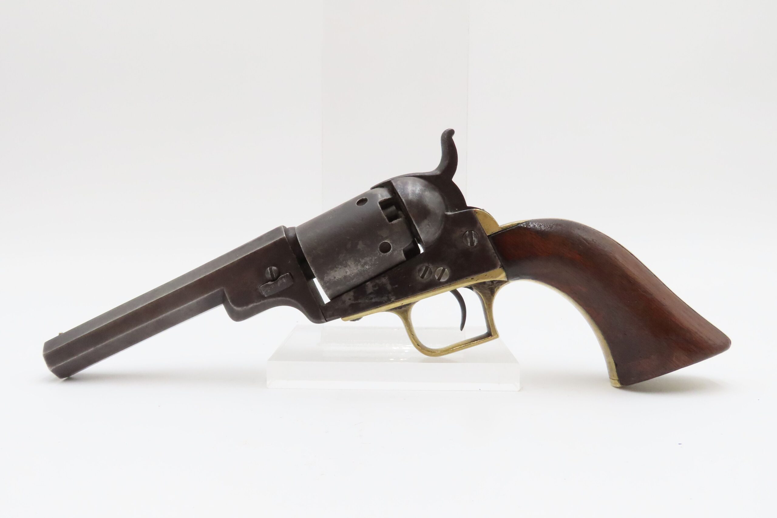 GOLD RUSH Era Antique COLT M1848 “BABY DRAGOON” Percussion POCKET Revolver EARLY PRODUCTION Known as the “GAMBLER’S FIFTH ACE” - Image 12