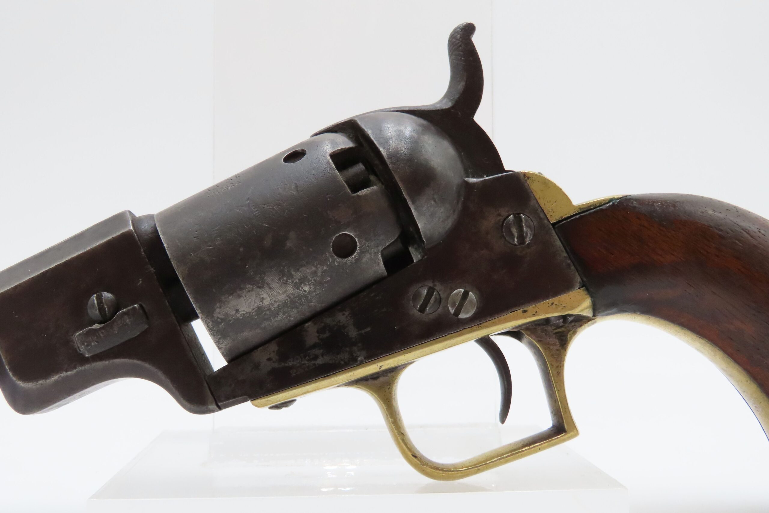 GOLD RUSH Era Antique COLT M1848 “BABY DRAGOON” Percussion POCKET Revolver EARLY PRODUCTION Known as the “GAMBLER’S FIFTH ACE” - Image 14