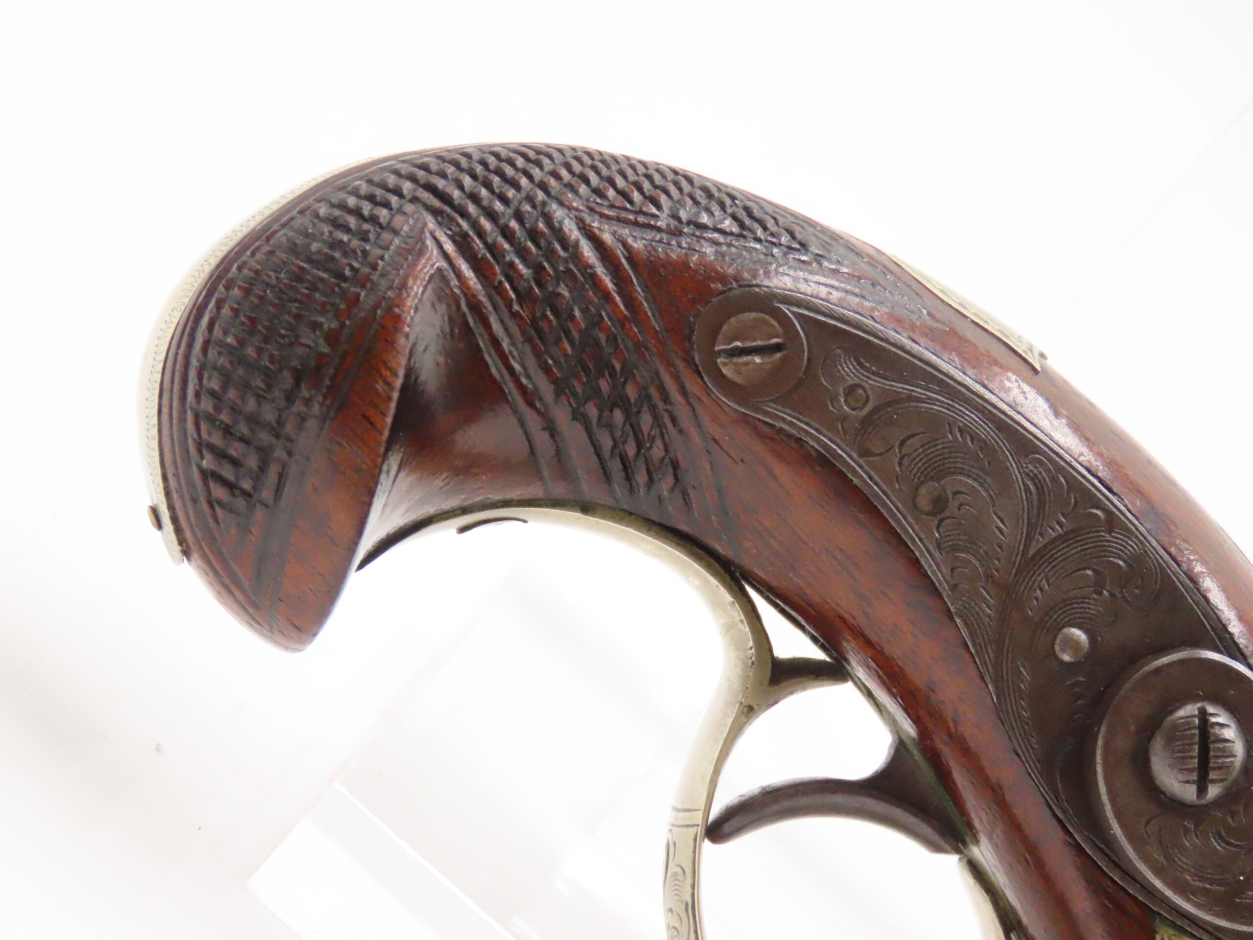 1850s PHILADELPHIA, PA Antique J.E. EVANS “PEANUT” DERINGER Pistol .44 cal. Period Copy of Henry Deringer’s Famous Pistol - Image 4